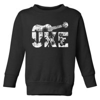 Uke Ukulele Player Ukulelist Music Guitarist Toddler Sweatshirt