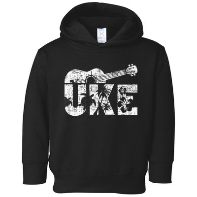 Uke Ukulele Player Ukulelist Music Guitarist Toddler Hoodie