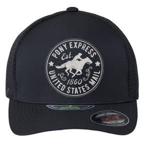 Usps Usps Pony Express Gift Flexfit Unipanel Trucker Cap