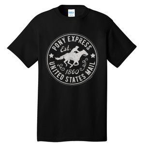 Usps Usps Pony Express Gift Tall T-Shirt