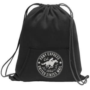 Usps Usps Pony Express Gift Sweatshirt Cinch Pack Bag