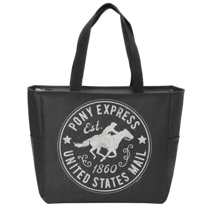 Usps Usps Pony Express Gift Zip Tote Bag