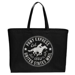 Usps Usps Pony Express Gift Cotton Canvas Jumbo Tote