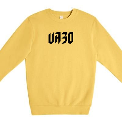 UA30 Ukrainian President Volodymyr Zelensky Ukraine 30 Premium Crewneck Sweatshirt