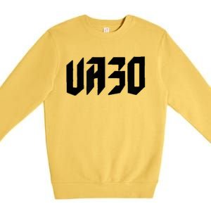 Ua30 Ukrainian President Volodymyr Zelensky Ukraine 30 Premium Crewneck Sweatshirt