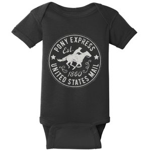 Usps Usps Pony Express Baby Bodysuit