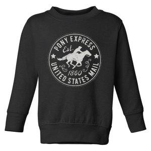 Usps Usps Pony Express Toddler Sweatshirt