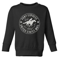 Usps Usps Pony Express Toddler Sweatshirt