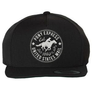 Usps Usps Pony Express Wool Snapback Cap