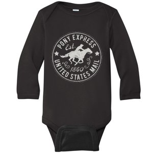 Usps Usps Pony Express Baby Long Sleeve Bodysuit