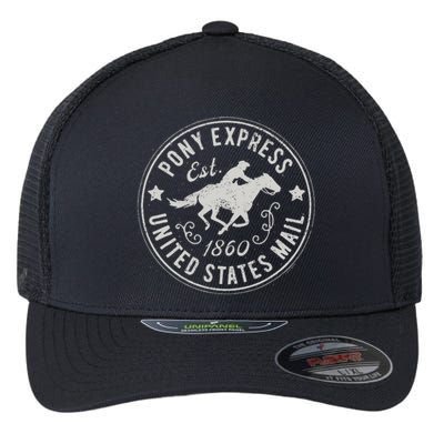 Usps Usps Pony Express Flexfit Unipanel Trucker Cap