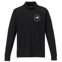 Usps Usps Pony Express Performance Long Sleeve Polo