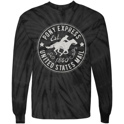 Usps Usps Pony Express Tie-Dye Long Sleeve Shirt