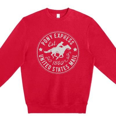 Usps Usps Pony Express Premium Crewneck Sweatshirt