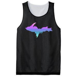 Up Upper Peninsula Michigan Ombre Yoopers 906 Mesh Reversible Basketball Jersey Tank