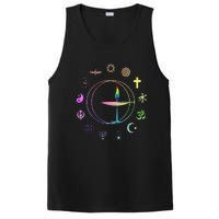 Unitarian Universalist Rainbow Uu Chalice PosiCharge Competitor Tank