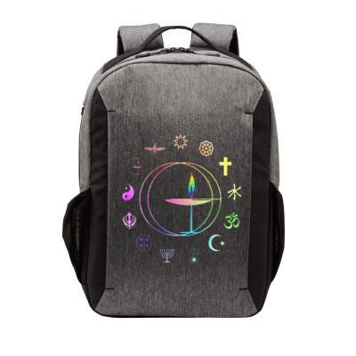 Unitarian Universalist Rainbow Uu Chalice Vector Backpack