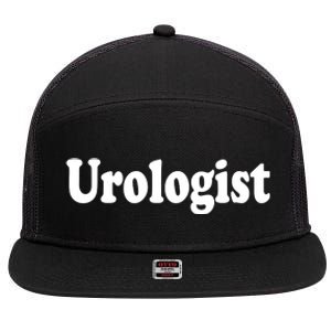 Urologist 7 Panel Mesh Trucker Snapback Hat