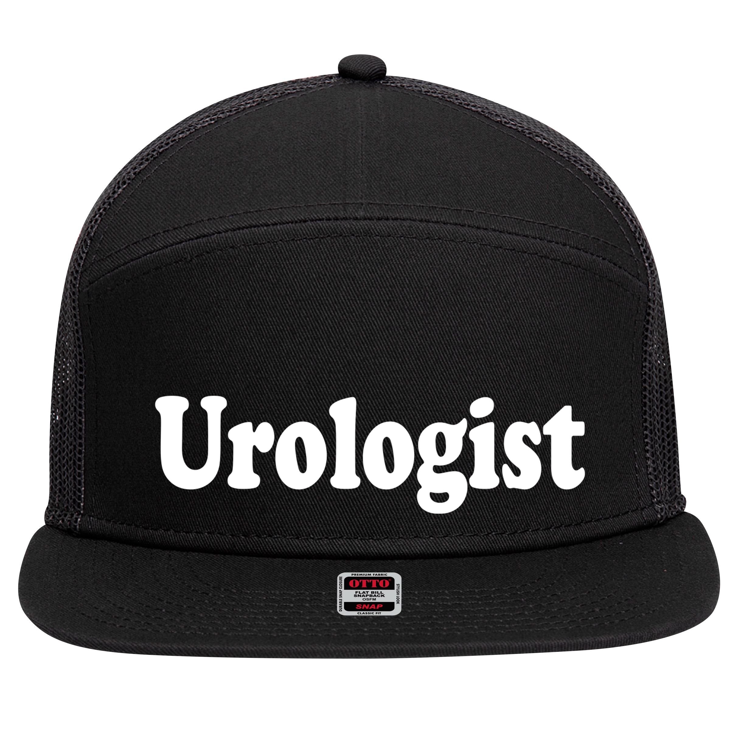 Urologist 7 Panel Mesh Trucker Snapback Hat