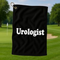 Urologist Golf Towel