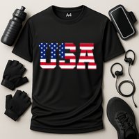 Usa Cooling Performance Crew T-Shirt