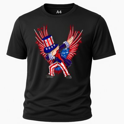 Usa Uncle Sam Dabbing 4 July Independence Day Gift Performance Shirt