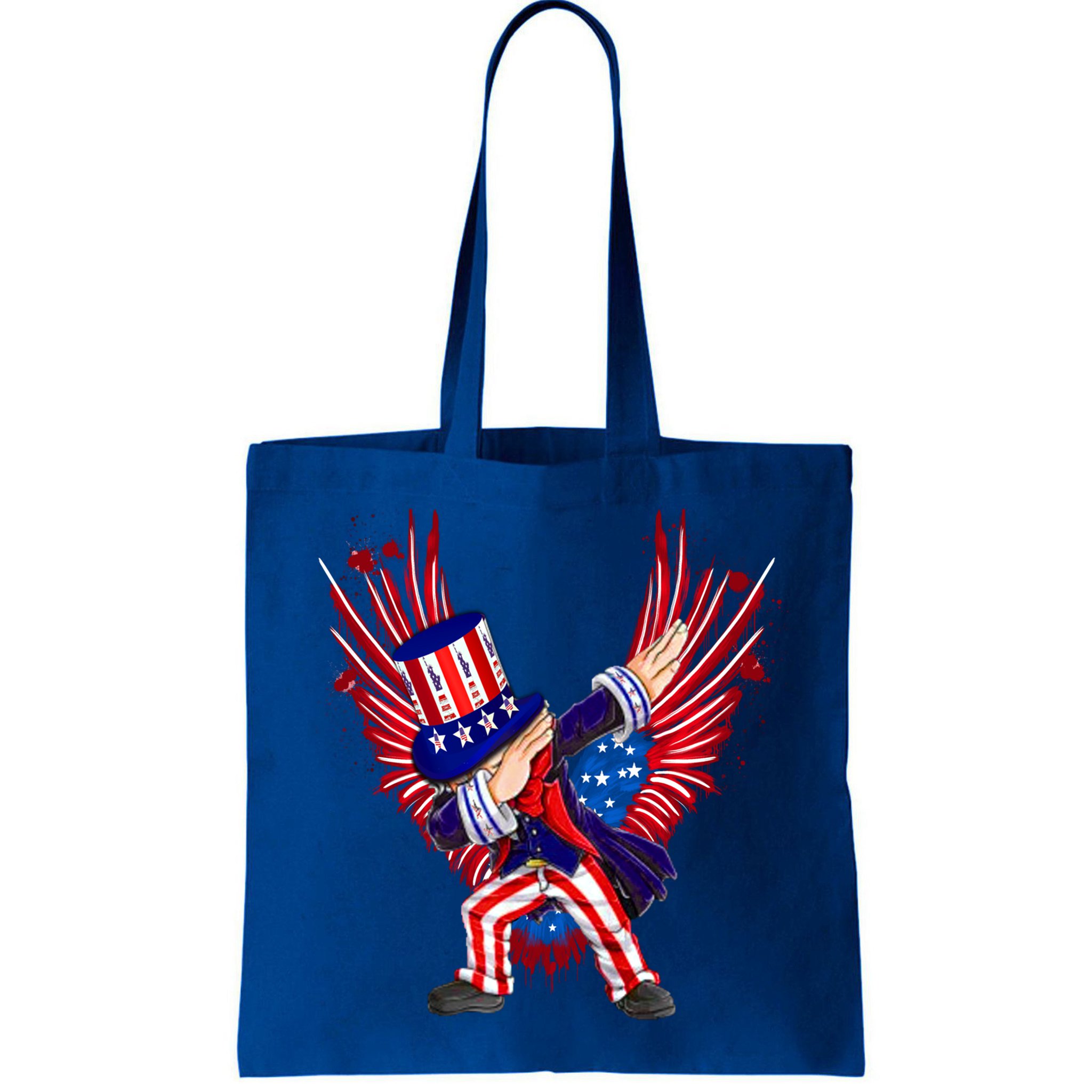Usa Uncle Sam Dabbing 4 July Independence Day Gift Bag