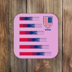 USA Soccer American Team Jersey Coaster