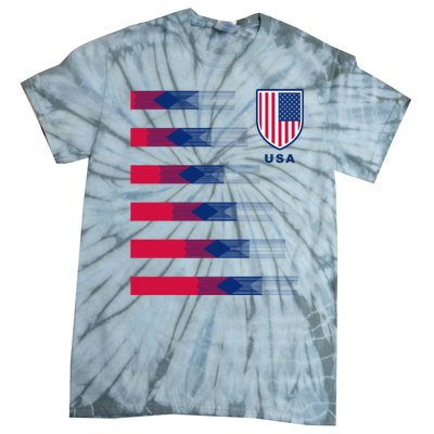 USA Soccer American Team Jersey Tie-Dye T-Shirt