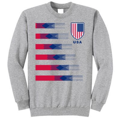 USA Soccer American Team Jersey Tall Sweatshirt