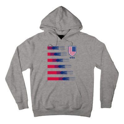 USA Soccer American Team Jersey Tall Hoodie