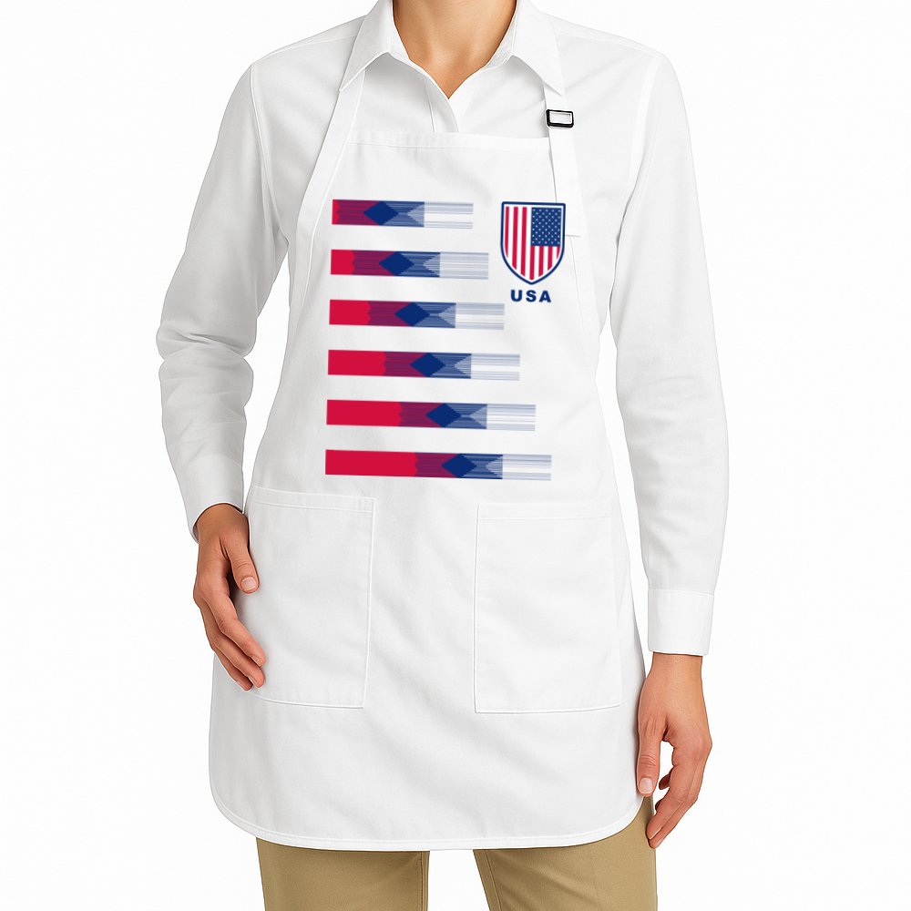 USA Soccer American Team Jersey Apron