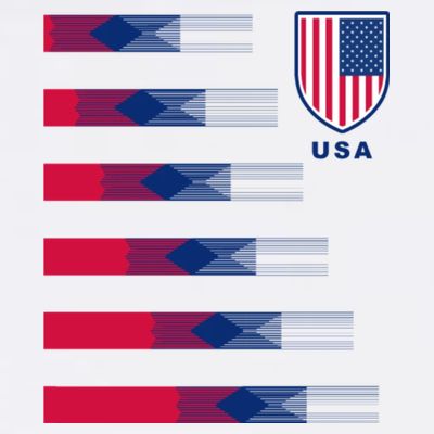 USA Soccer American Team Jersey T-Shirt