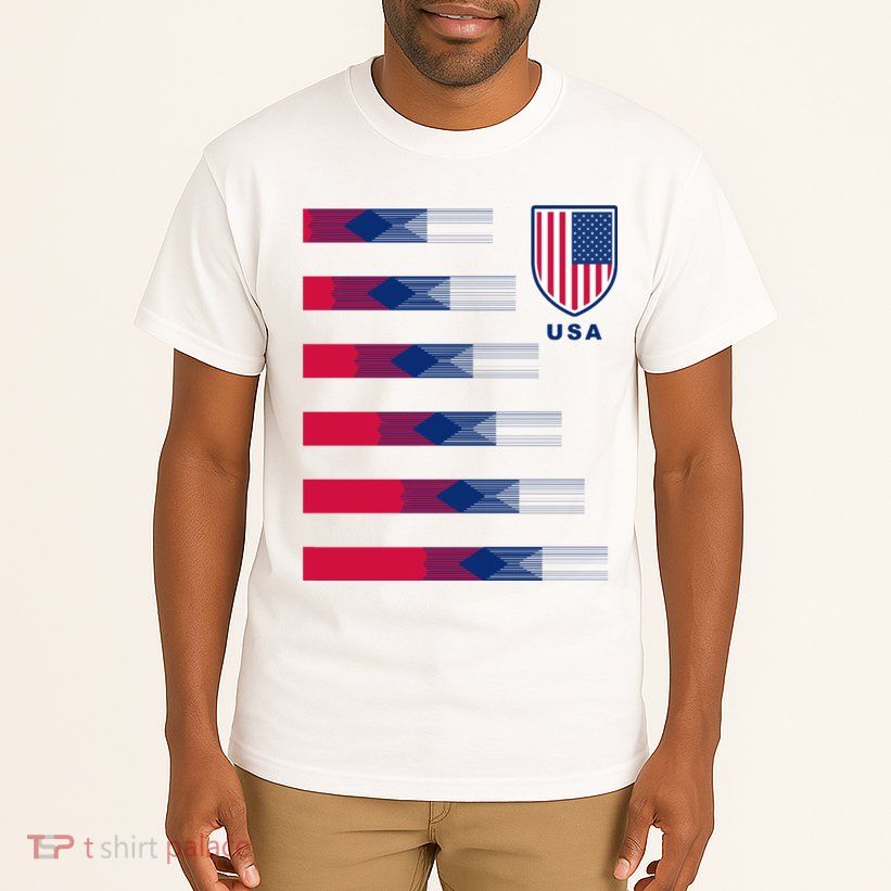 USA Soccer American Team Jersey Tall T-Shirt