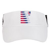 USA Soccer American Team Jersey Adult Drive Performance Visor