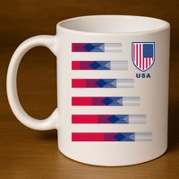 USA Soccer American Team Jersey 11oz C Handle Ceramic Mug
