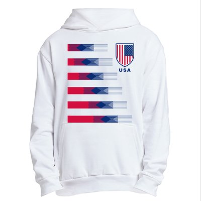 USA Soccer American Team Jersey Urban Pullover Hoodie