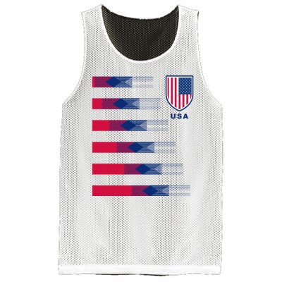 USA Soccer American Team Jersey Mesh Reversible Basketball Jersey Tank