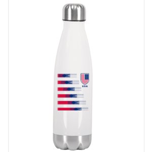 USA Soccer American Team Jersey Stainless Steel Insulated Water Bottle