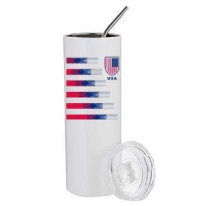 USA Soccer American Team Jersey Stainless Steel Tumbler