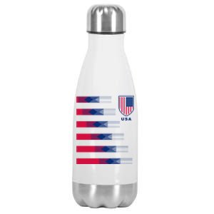 USA Soccer American Team Jersey Stainless Steel Insulated Water Bottle