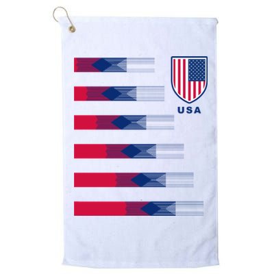 USA Soccer American Team Jersey Golf Towel
