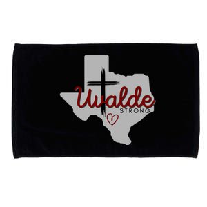 Uvalde Uvalde Strong Pray For Uvalde Microfiber Hand Towel