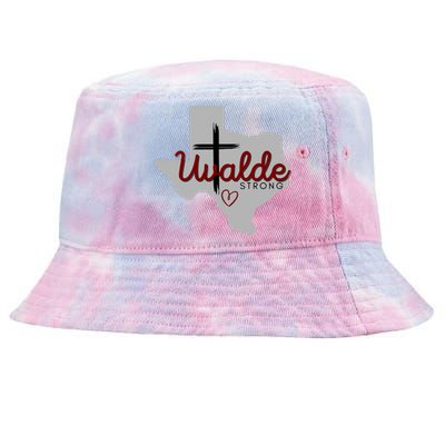 Uvalde Uvalde Strong Pray For Uvalde Tie-Dyed Bucket Hat