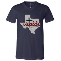 Uvalde Uvalde Strong Pray For Uvalde V-Neck T-Shirt