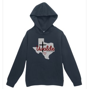 Uvalde Uvalde Strong Pray For Uvalde Urban Pullover Hoodie