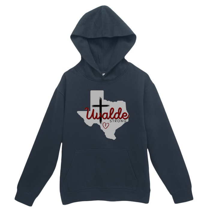 Uvalde Uvalde Strong Pray For Uvalde Urban Pullover Hoodie