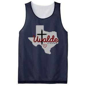 Uvalde Uvalde Strong Pray For Uvalde Mesh Reversible Basketball Jersey Tank