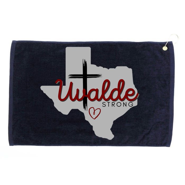 Uvalde Uvalde Strong Pray For Uvalde Grommeted Golf Towel