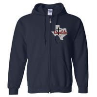 Uvalde Uvalde Strong Pray For Uvalde Full Zip Hoodie